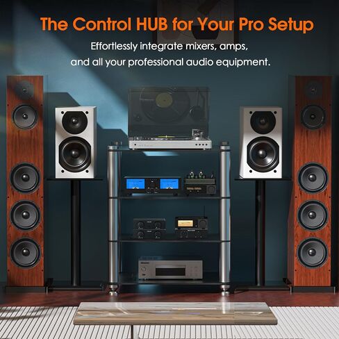 Nobsound HiFi XLR RCA Converter: Bi-Directional Balanced Audio Adapter with Independent Volume Control USB-C Powered for Home Studio, Amplifier, Preamplifier, Active Speaker (NS-05P PRO) in Saudi Arabia