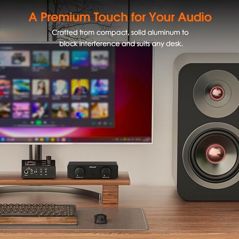 Nobsound HiFi XLR RCA Converter: Bi-Directional Balanced Audio Adapter with Independent Volume Control USB-C Powered for Home Studio, Amplifier, Preamplifier, Active Speaker (NS-05P PRO) in Saudi Arabia