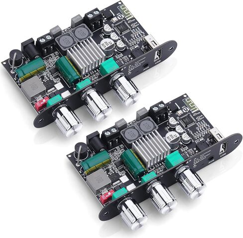 ZK-1001U Mono Bluetooth Amplifier Board, 100W Peak Power, TWS Stereo, 9-24V Input, USB/AUX/Bluetooth Input for DIY Wireless Speakers Projects,Boost Circuit in Saudi Arabia