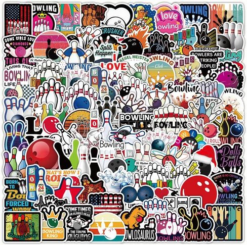 100 Pcs Sports Ball Stickers - Waterproof Removable Vinyl Stickers with Assorted Ball Designs - Suitable for Water Bottles, Laptops, Helmets, and Phone Cases (Basketball Stickers) in Saudi Arabia