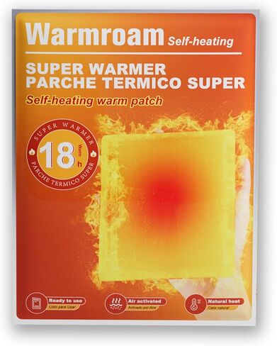 10 Pack Hand Warmers Disposable,Extra Big Body Warmers 18 Hours Long-Lasting Heat Packs for Camping,Skiing, Safe Non-Toxic,Hand & Body Warmer Heater for Outdoor Sport in Saudi Arabia
