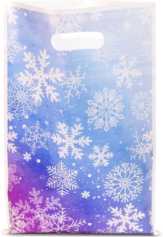 30 Pcs Cartoon Happy Birthday Party Favors Bags - Blue Sky White Cloud and Cow Printing Candy Treat Plastic Bags for Cartoon Story Themed Party Birthday Decorations Gifts in Saudi Arabia