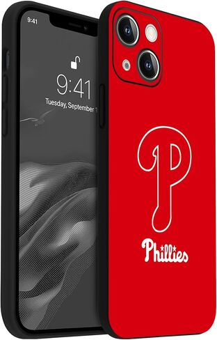 for Braves iPhone 15 Case, [Full Camera Protection][Screen Protector] Silicone Shockproof Protective Phone Case for iPhone 15 6.1" in Saudi Arabia