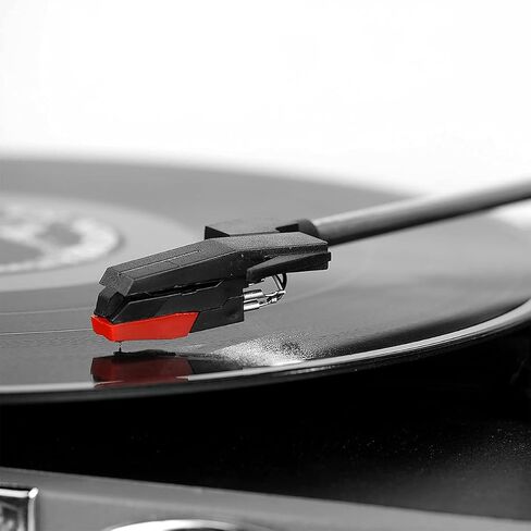 Victrola 50's Retro Bluetooth 3-Speed Turntable, CD Player, AM/FM Radio Bundle with 3 Pack Replacement Needles in Saudi Arabia