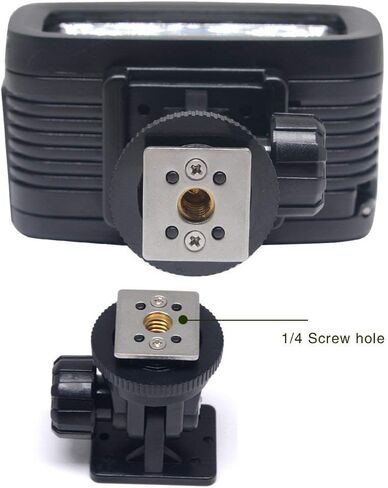 Mcoplus 40m/130ft Rechargeable Diving Light Dimmable Waterproof Video LED Light 6W 20 LEDs 700LM with 1900mAh for Gopro HTC XIAOYI SJ5000 SJ6000 & Other Action Camera &DSLR Camera in Saudi Arabia