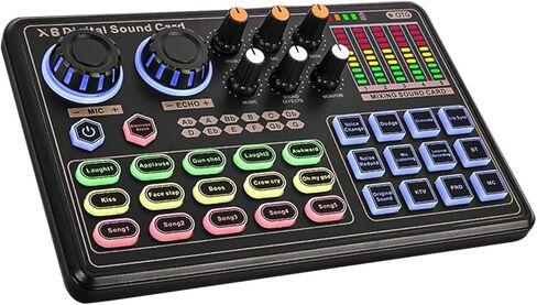 Live Sound Card Low Noise Sound Equipment with Sound Effects for Audio Recording in Kuwait