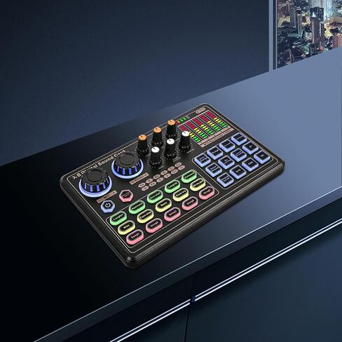 Live Sound Card Low Noise Sound Equipment with Sound Effects for Audio Recording in Kuwait