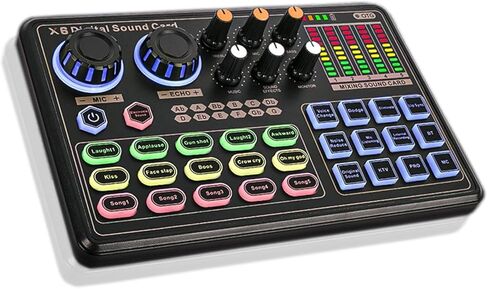 Live Sound Card Low Noise Sound Equipment with Sound Effects for Audio Recording in Kuwait