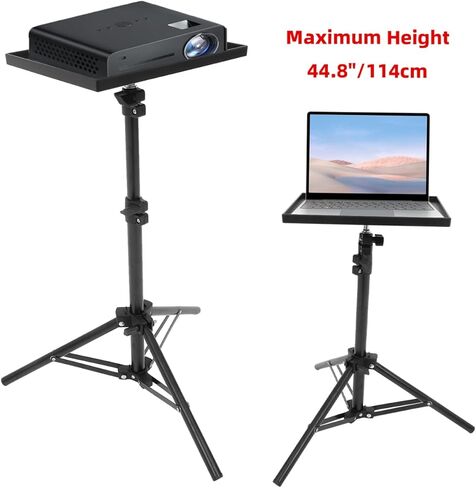 Homoyoyo Projector Stand Laptop Stand: Projector Tripod Adjustable Tabletop Floor Laptop Floor Stand for Home Office Stage in Saudi Arabia