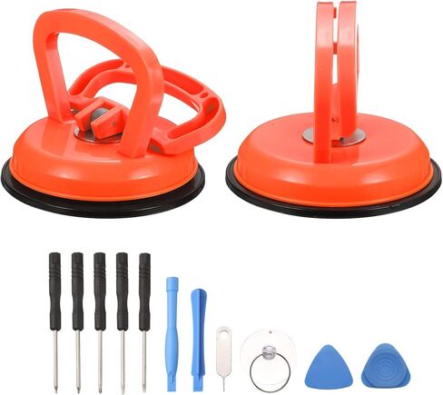 PATIKIL Screen Suction Cup, 4.7" Screen Repair Suction Cup Thickening with Spudger Black in Saudi Arabia