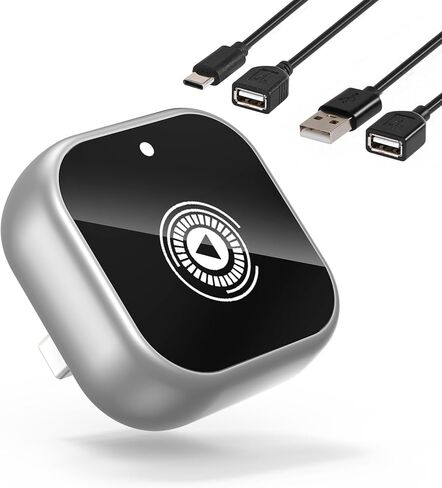 Wireless CarPlay Adapter for Cars with Built-in Wired Apple CarPlay Plug and Play, Mini-USB Design, Fast Stable Connection, for iPhone with USB/USB-C Port (2025 Upgraded) in Saudi Arabia