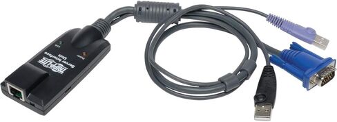 Tripp Lite B055-001-UV2CAC USB Server Interface Unit Virtual Media & CAC B064 Cat5 KVM TAA GSA in Saudi Arabia