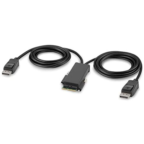 Belkin F1DN204MOD-PP-4 KVM Switchbox - 4 Computer(s) - 1 Local User(s) - 3840 x 2160-3 x USB - Desktop, Under TableDisplayPort - TAA Compliant in Saudi Arabia