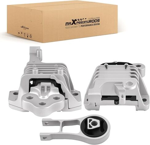 حوامل نقل محرك المحرك maXpeedingrods لسيارة Ford Fusion S/SE/SEL 2010-2012، لقاعدة Mercury Milan Base/Premier 2010-2011 L4 2.5L Trans التلقائي EM-4067 EM-4146 EM-7044 in Kuwait