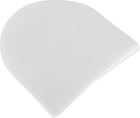 100Pcs Vinylrecord Inner Sleeves 7in Record CD Player Sleeves U Shaped Interior Disc Cover Clear Vinylcovers for Storage Protection in Saudi Arabia