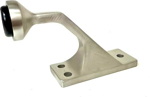 Harris Hardware 4153-B Cast Stainless Steel 90 Degree Door Stop with Rubber Bumber, 1-Pack in Saudi Arabia