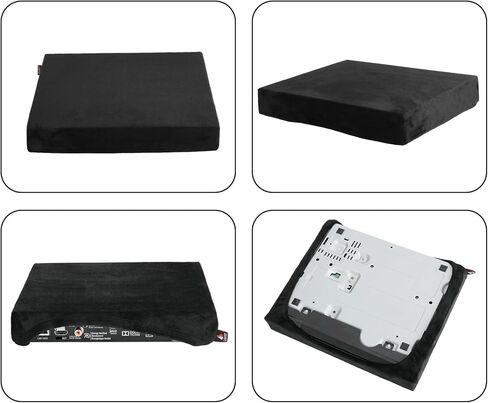 Stretch Fabric Ultra-Soft Dust Cover for Sony BDP-BX370 S3700 S1700 and S1700U Players Protective Sleeve Allowing Players' Normal Use Without Removal with Premium Texture and Elastic Band Hem in Saudi Arabia