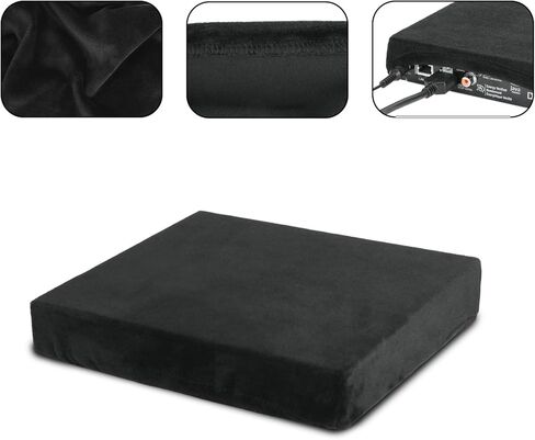 Stretch Fabric Ultra-Soft Dust Cover for Sony BDP-BX370 S3700 S1700 and S1700U Players Protective Sleeve Allowing Players' Normal Use Without Removal with Premium Texture and Elastic Band Hem in Saudi Arabia