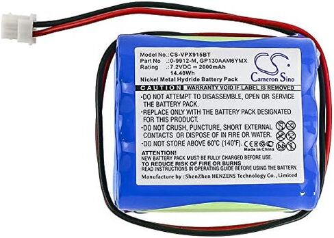 XSP Replacement Battery for Visonic Powermax Plus, Powermax+ Part NO 0-9912-M, 0-9913-W, 103-303687 Parts Battery Batteries in Saudi Arabia