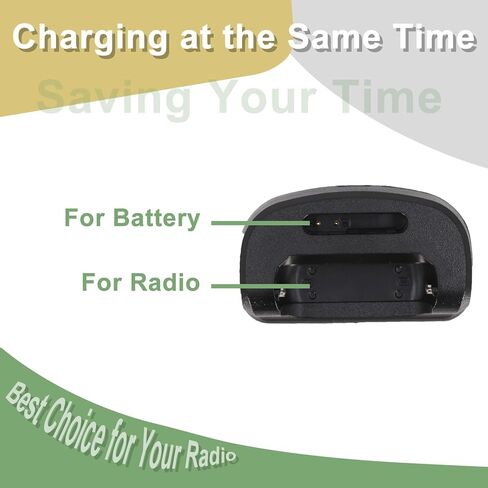 4 Packs KD-C1 Charger with US Adapter Base for Two Way Radio RT22 Dock with LED Indicator 5V Battery Charging for TD-M8 RT-10 Walkie Talkie Accessories in Saudi Arabia