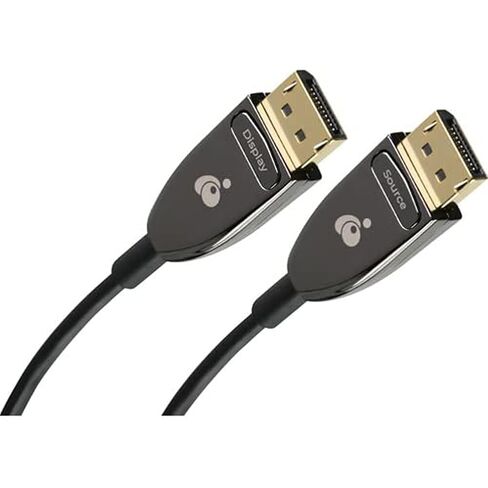 IOGEAR 8K DisplayPort كابل بصري 50 قدم - 50 قدم كابل ألياف بصرية A/V لجهاز الصوت/الفيديو - الطرف الأول: 1 × DisplayPort ذكر صوت/فيديو رقمي - الطرف الثاني: 1 × DisplayPort ذكر صوت رقمي/V in Saudi Arabia