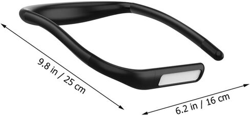 Ciieeo LED Reading Lamp with Flexible Arm, Eye-Caring Wide Coverage Light, 3-Color Smooth Dimming, Rechargeable Night Reading Light for Bedroom and Bedside Use in Kuwait