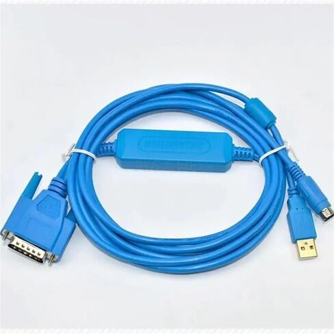 كابل برمجة USB8550 USB-AFP8550 للموصلات المزدوجة FP1 FP3 FP5 USB إلى RS422 DB15 MD8 in Saudi Arabia