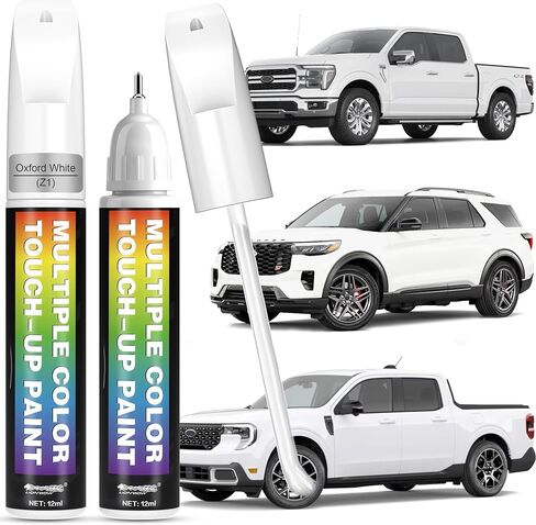 ALWIWNK® 2-PACK طلاء السيارة، عقيق أسود معدني (UM) لفورد، تأثير تلميع مرآة سريع الجفاف بدرجة احترافية، مزيل خدوش السيارة الممتاز سريع وسهل، سهل الاستخدام in Kuwait
