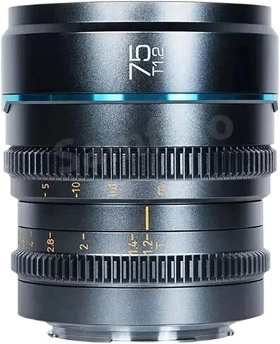 Lens， Compatible for Sony E 16mm T1.2 S35 Cine Lens for Super 35mm Cameras X RF MFT M4/3(16mm T1.2 Metal Gray,E-Mount(FE)) in Kuwait