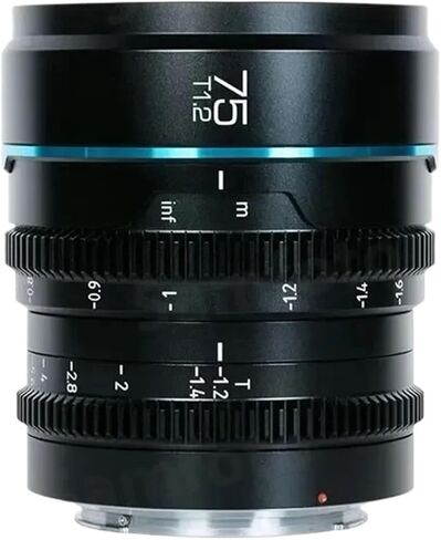 Lens， Compatible for Sony E 16mm T1.2 S35 Cine Lens for Super 35mm Cameras X RF MFT M4/3(16mm T1.2 Metal Gray,E-Mount(FE)) in Kuwait