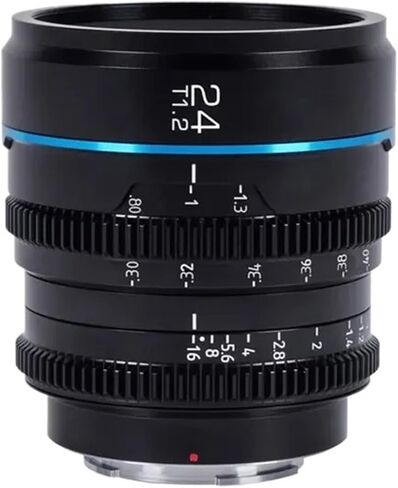 Lens， Compatible for Sony E 16mm T1.2 S35 Cine Lens for Super 35mm Cameras X RF MFT M4/3(16mm T1.2 Metal Gray,E-Mount(FE)) in Kuwait