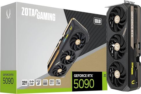 ZOTAC Gaming GeForce RTX 5090 Solid 32GB GDDR7 Reflex 2 RTX AI DLSS4 in Saudi Arabia