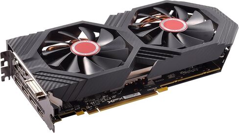 XFX Radeon RX 580 GTS XXX Edition 1386 ميجا هرتز OC+، 8 جيجابايت GDDR5، VR جاهز، BIOS مزدوج، 3xDP HDMI DVI، بطاقة رسومات AMD (RX-580P8DFD6) (متجددة) in Saudi Arabia