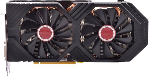 XFX Radeon RX 580 GTS XXX Edition 1386 ميجا هرتز OC+، 8 جيجابايت GDDR5، VR جاهز، BIOS مزدوج، 3xDP HDMI DVI، بطاقة رسومات AMD (RX-580P8DFD6) (متجددة) in Saudi Arabia