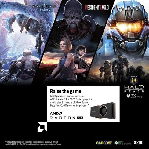 XFX Radeon RX 580 GTS XXX Edition 1386 ميجا هرتز OC+، 8 جيجابايت GDDR5، VR جاهز، BIOS مزدوج، 3xDP HDMI DVI، بطاقة رسومات AMD (RX-580P8DFD6) (متجددة) in Saudi Arabia