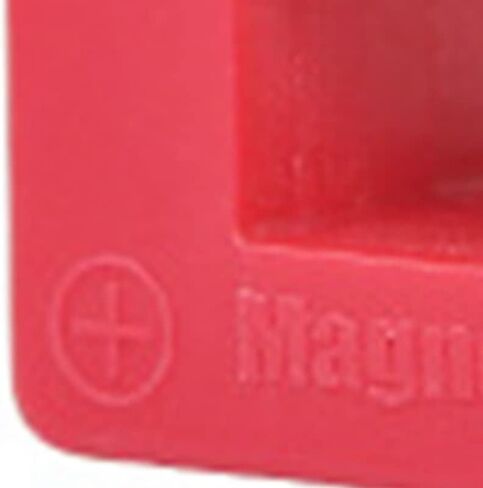 Screwdriver Magnetizer Demagnetizer Magnet Tool 2 in 1 for Magnetizing Demagnetizing Metal Parts with Compact Lightweight Design for Hardware Mobile Phone Repair (Red) in Saudi Arabia