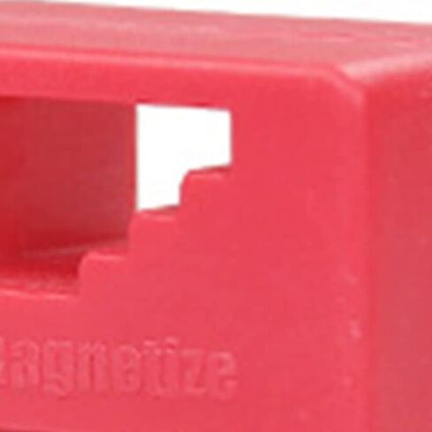 Screwdriver Magnetizer Demagnetizer Magnet Tool 2 in 1 for Magnetizing Demagnetizing Metal Parts with Compact Lightweight Design for Hardware Mobile Phone Repair (Red) in Saudi Arabia
