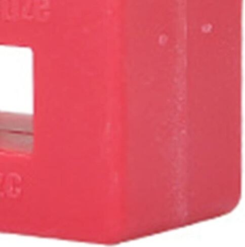 Screwdriver Magnetizer Demagnetizer Magnet Tool 2 in 1 for Magnetizing Demagnetizing Metal Parts with Compact Lightweight Design for Hardware Mobile Phone Repair (Red) in Saudi Arabia