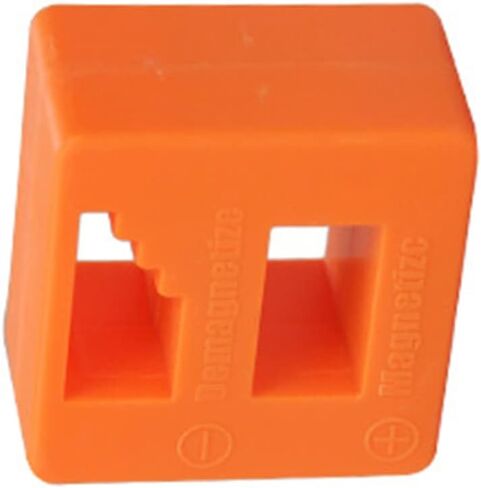 Screwdriver Magnetizer Demagnetizer Magnet Tool 2 in 1 for Magnetizing Demagnetizing Metal Parts with Compact Lightweight Design for Hardware Mobile Phone Repair (Red) in Saudi Arabia