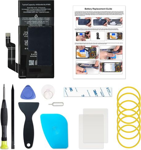 بطارية GLU7G جديدة متوافقة مع Google Pixel 6A (ليست لهاتف Pixel 6/6 Pro)، مع تعليمات ومجموعة أدوات DIY in Saudi Arabia