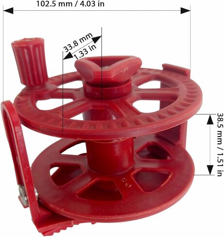 Universal Composite Speargun Reel 50M for Spearfishing Fits Most Spearguns in Saudi Arabia