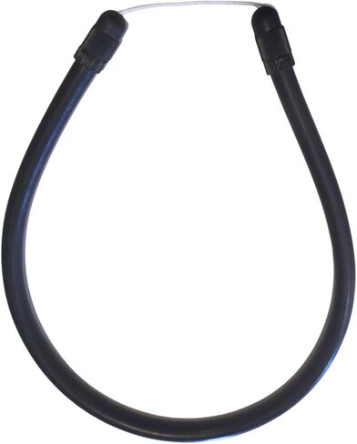 Speargun Threaded Bands with Wishbone (Optional) - Powerful Latex Shooting Band 14mm Diameter- Replaceable Dyneema, Metal & Stainless-Steel Swivel Wishbone in Saudi Arabia