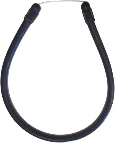 Speargun Threaded Bands with Wishbone (Optional) - Powerful Latex Shooting Band 14mm Diameter- Replaceable Dyneema, Metal & Stainless-Steel Swivel Wishbone in Saudi Arabia