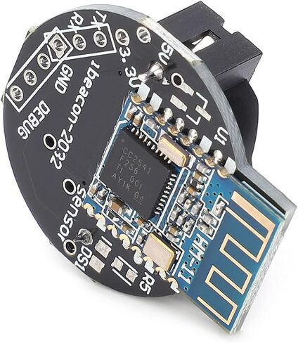 Bluetooth Base Station Module 4.0 BLE Wireless Module for iBeacon Base Station NearField Positioning with Temperature Humidity Monitoring Support WeChat iOS Android Battery in Saudi Arabia