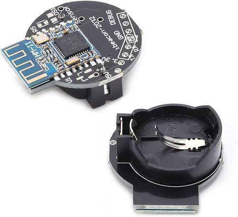 Bluetooth Base Station Module 4.0 BLE Wireless Module for iBeacon Base Station NearField Positioning with Temperature Humidity Monitoring Support WeChat iOS Android Battery in Saudi Arabia