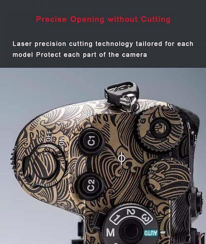 ZR Anti-Scratch Camera Cover Skin Sticker for Nikon ZR Protector Vinyl Film Skin Protective Decoration Z R (Turquoise Green, for Nikon ZR) in Saudi Arabia