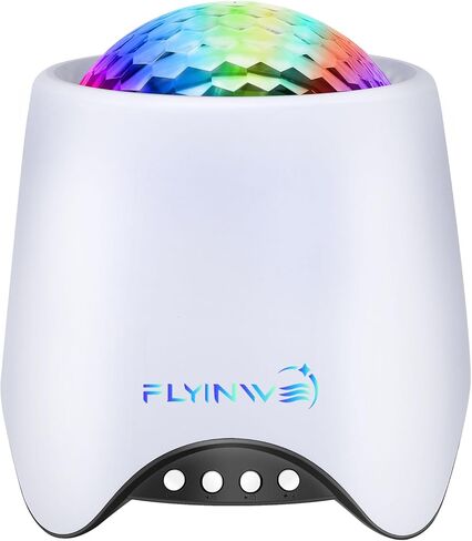 Hoom Decor Star Projector, Galaxy Projector for Bedroom, Night Lights for Kids, Ceiling Projector for Teen Girls, Night Light Projector for Bedroom, Music Speaker, White Noise Sound Machine in Saudi Arabia