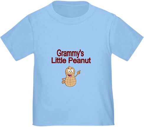 تي شيرت CafePress Grammys Little Peanut تي شيرت لطيف للأطفال الصغار، 100% قطن in Kuwait