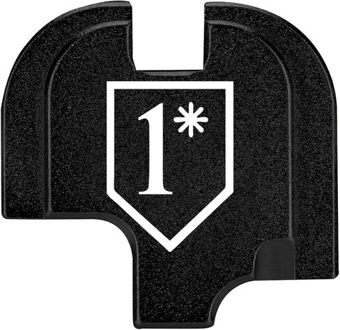 NDZ Performance Slide Cover Back Plate for Springfield Echelon 4.5F 4.0C 9mm – Laser Engraved Billet Aluminum, Choose Color & Image – Made in USA in Saudi Arabia