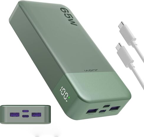 Portable Charger 65W Power Bank 20000mAh Compact USB C Laptop Power Bank Fast Charging Battery Pack for Laptop MacBook Dell XPS iPad Tablet Steam Deck iPhone 17/16/15/14 Series Samsung and More in Saudi Arabia